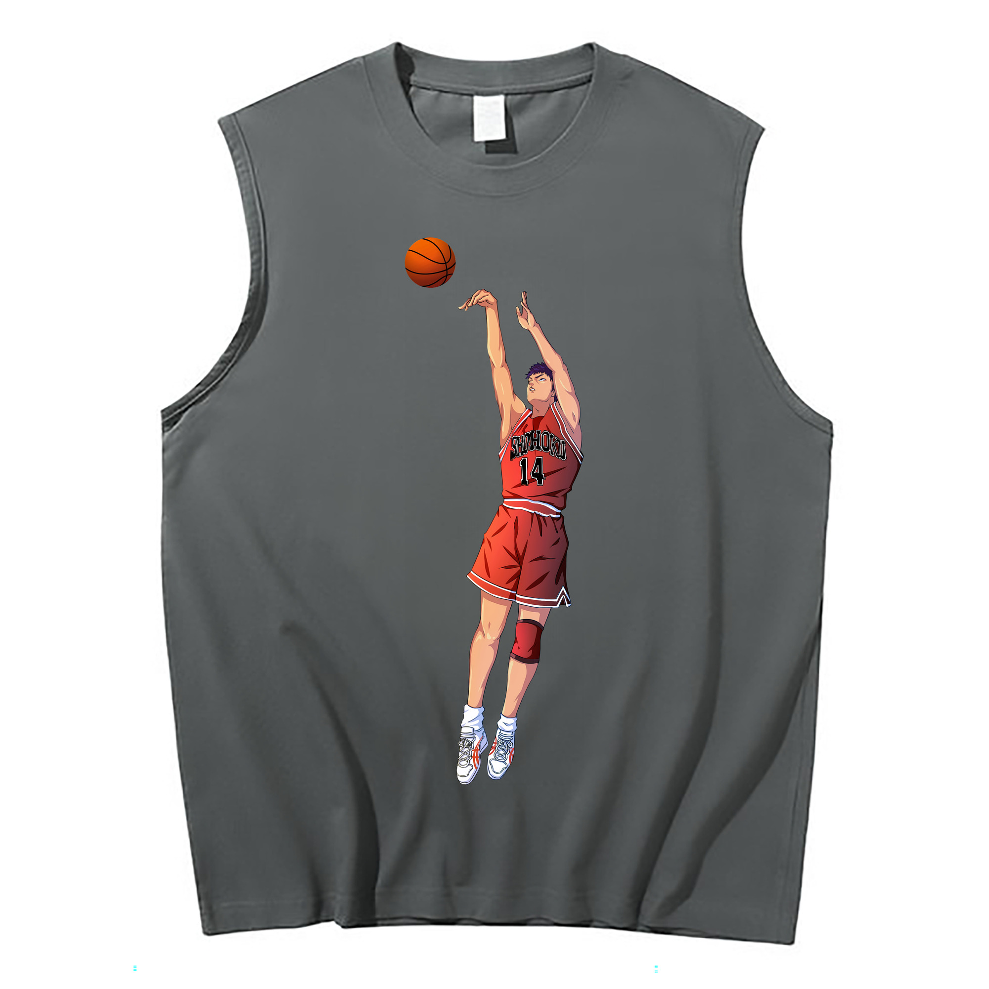 （画像用） SLAM DUNK／スラムダンク コットン100％タンクトップ（フロントプリント）
